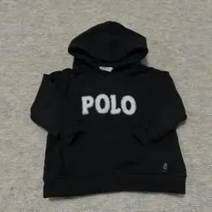 POLO ブラック トレーナー 80