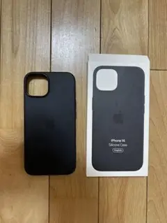 Apple iPhone 14 シリコンケース ブラック