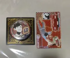 ハイキュー!! バースデイ名場面ジオラマフィギュア 缶バッジ 黒尾鉄朗