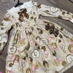 ベイクドスイーツパレード OP ドーナツ ドーナッツ チョコ ワンピ JSK