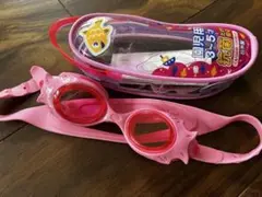 子供用抗菌ゴーグル ピンク 3~5歳用