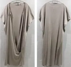 JIL SANDER シルクニット ドルマン デザイン ロングワンピース 36