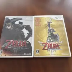 任天堂　Wii　ゼルダの伝説　トワイライトプリンセス　スカイウォードソード