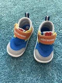 MIKI HOUSE ミキハウス　ダブルラッセル キッズシューズ