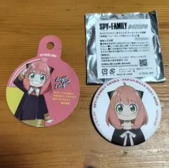 SPY✖FAMILY缶バッジ　万博限定　アーニャ　スパイファミリー