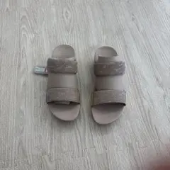 【新品・未使用】FitFlop Lulu Glitz Slides ゴールド