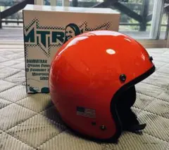 送料無料! ダムトラックス ジェットヘル オレンジ 中古 【鑑賞用】 公道不可