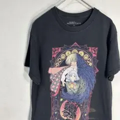 ハウルの動く城 tシャツ ジブリ tee アニメ ムービー レトロ レア