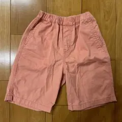 ユニクロ　ショートパンツ　ピンク　女児130センチ