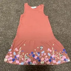 H&M 花柄 ノースリーブワンピース サイズ4-6Y(110)