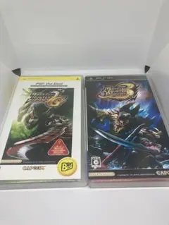 【PSP】h-10 モンスターハンターポータブル　2ndG 3rd セット