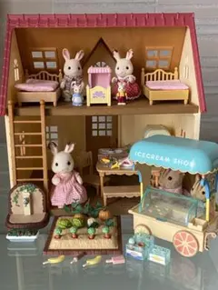シルバニアファミリー　家　家具　人形　おまとめ