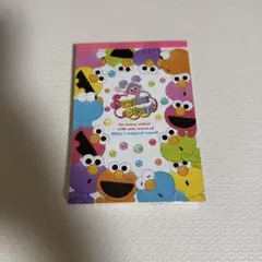セサミストリート メモ帳
