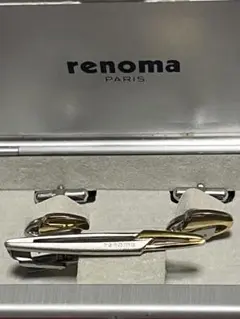 未使用品 renoma PARIS カフリンクス タイピンセット　箱無し