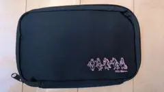JRA キャラクター刺繍ポーチ 黒