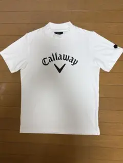Callaway モックネックシャツ　Mサイズ ホワイト