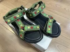 ★新品★インセクトコレクション カマキリ先生 キッズ サンダル 18㎝