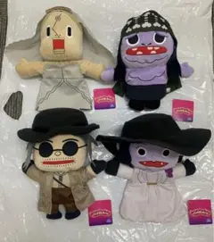 バイオハザードUSJ限定マスコットキーチェーン　バイオ村であそぼ　四貴族 バイオハザードUSJ限定マスコットキーチェーン バイオ村であそぼ