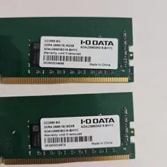 動作品 DDR4 2666 8GB×2 メモリ IODATA