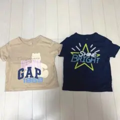 美品 baby GAP ベビーギャップ Tシャツ 2枚セット 80cm