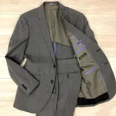 極美品✨【洗える＆ストレッチ】エムエフエディトリアル セットアップ グレー M