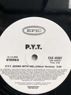 アナログレコード PYT – Down With Me