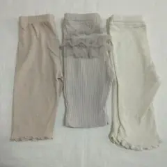 petitmain Lycéemine フリル レギンス パンツ セット 100