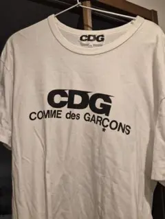 CDG ホワイト Tシャツ XXL