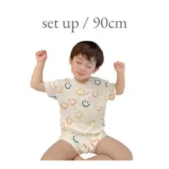 パジャマ風セットアップ 90cm