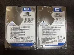 ☆2.5インチ HDD 1.0TB ×2 計2点 ②