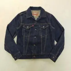 美品　CHEVIGNON　38　青色セルビッチ　デニムジャケット　Gジャン