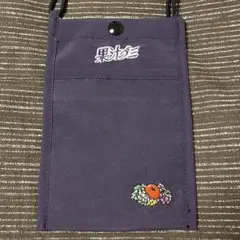 【匿名発送】Fruit of the Loomサコッシュ スマホ収納 グレープ