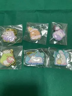 すみっコぐらし　ラバーマスコット　7個セット