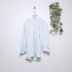 クロスプラス　新品　未使用　HEAD ハーフジップメッシュシャツ L 水色