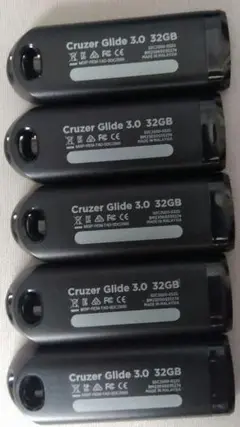 5本セット スライド式 SanDisk 32GB USBメモリ