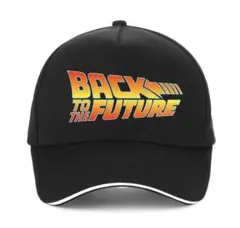 帽子/キャップ『パックトゥザフューチャー　黒』新品　検：デロリアン