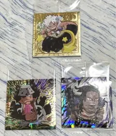 ワンピース　シールウエハース　ゴールドパラレル