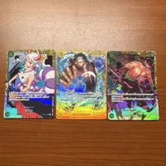 ワンピースカード　シークレット３枚