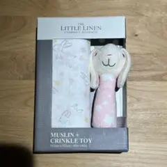 おくるみ　ラトル　ベビー用品　little linen