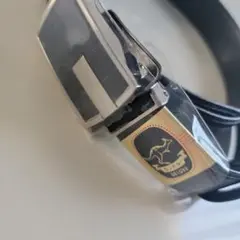 カンガルー DELUXE ブラックレザーベルト