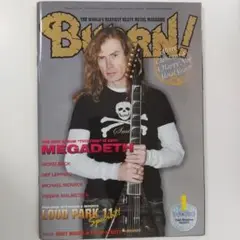 BURRN! バーン! 2012年1月号 メガデス MEGADETH