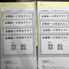全国統一小学生テスト 6年生 2024年6月+11月セット