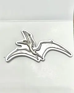 ジェラシックワールド 復活の大地 前売り特典 ケツァルコアトルス ピンバッジ