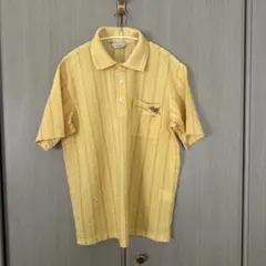adabat ストライプ柄 イエローシャツ