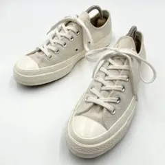 美品 CONVERSE チャックテイラー 24.5cm 白 ローカットY0996