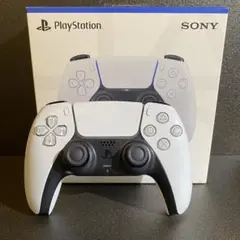 PS5 DualSense デュアルセンス　コントローラー　白　箱あり　分解清掃