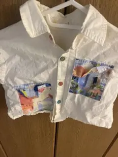 カラフルポケットシャツ 90サイズ