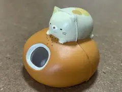 すみっコぐらし パンとモフもふすみっコ　ネコ　食玩　スクイーズ