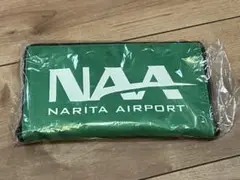 NAA NARITA AIRPORT 成田空港 エコバッグ　グリーン 未使用