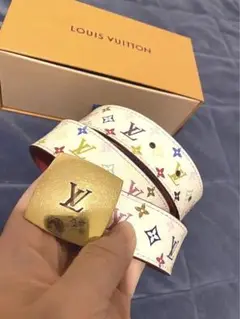 ルイヴィトンマルチカラーベルト美品